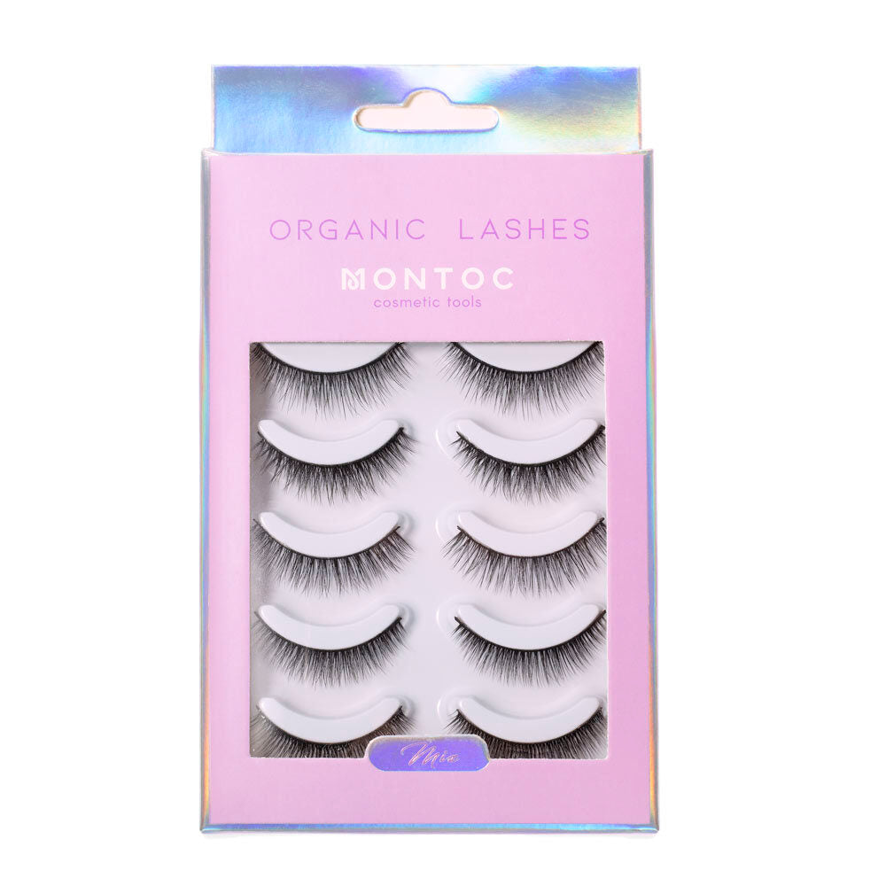 set de pestañas postizas x5 organic mix de montoc [P2-E12-D]
