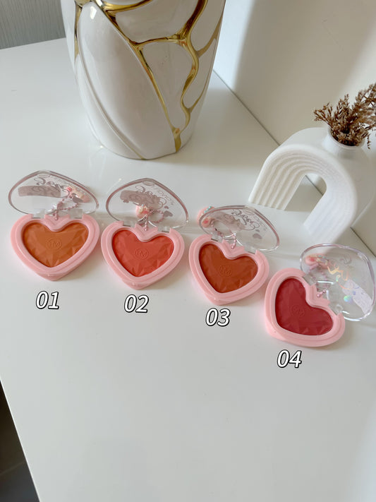 Rubor corazón llavero (P1-E32-2)