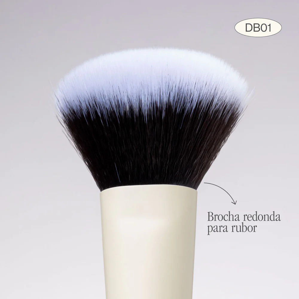 BROCHA PARA POLVO / RUBOR DUO GLAM 1  ATENEA (S-E29-C)