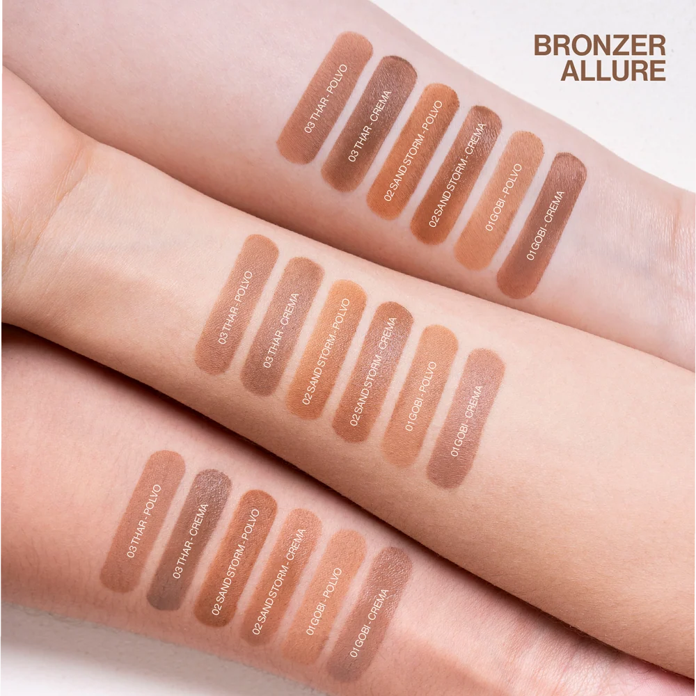 DUO DE CONTORNO - BRONZER ALLURE CREMA Y COMPACTO ATENEA