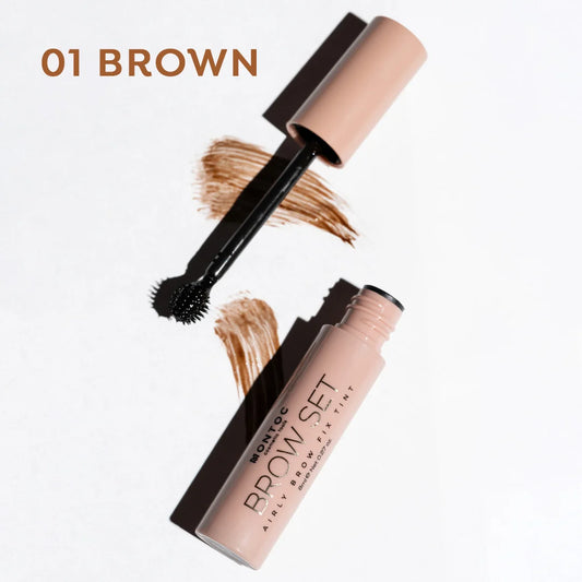 Tinte fijador de cejas de larga duración Brow Set MONTOC