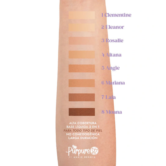 Base líquida Purpure Foundation (P2-E20-D)
