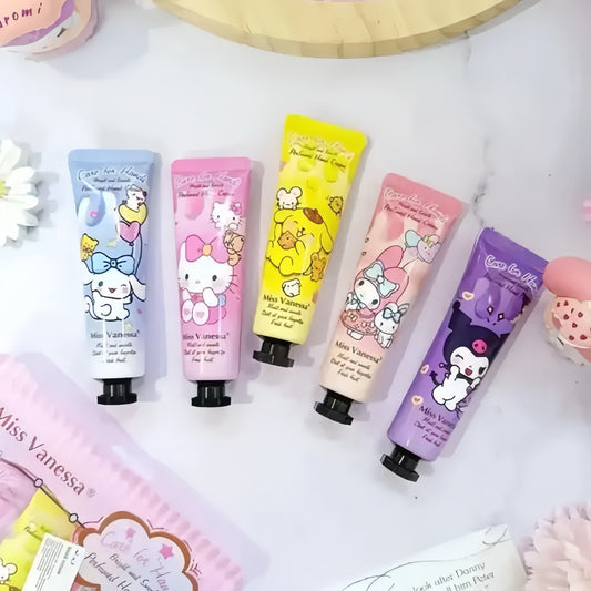 Set x5 cremas de mano sanrio