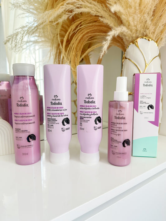 Kit cabello rizado completo natura