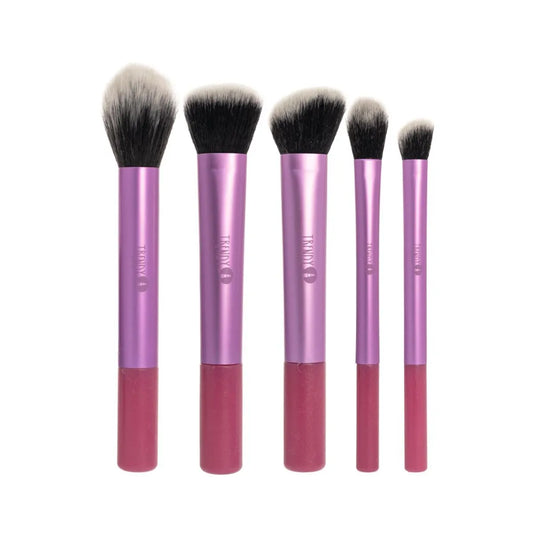 Kit Brochas Piel Morado [S-26-A]