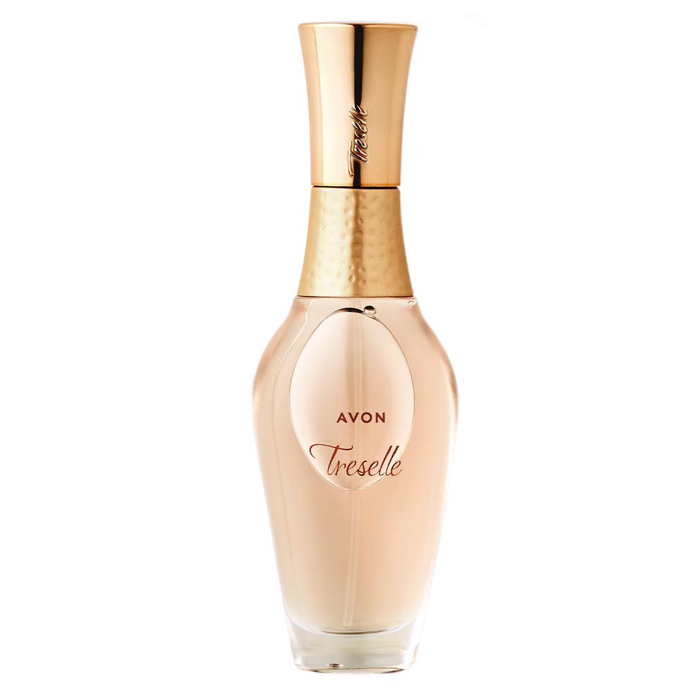 perfume treselle avon + bolsa de regalo