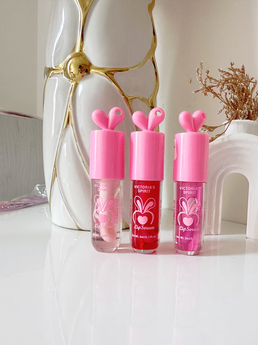 Lip gloss corazón pink transparente P2-E13B