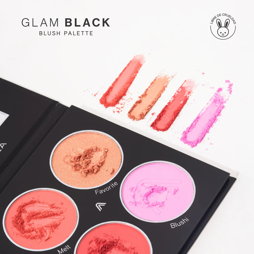 PALETA DE RUBORES GLAMBLACK (P1-E3-G)