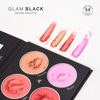 PALETA DE RUBORES GLAMBLACK (P1-E3-G)
