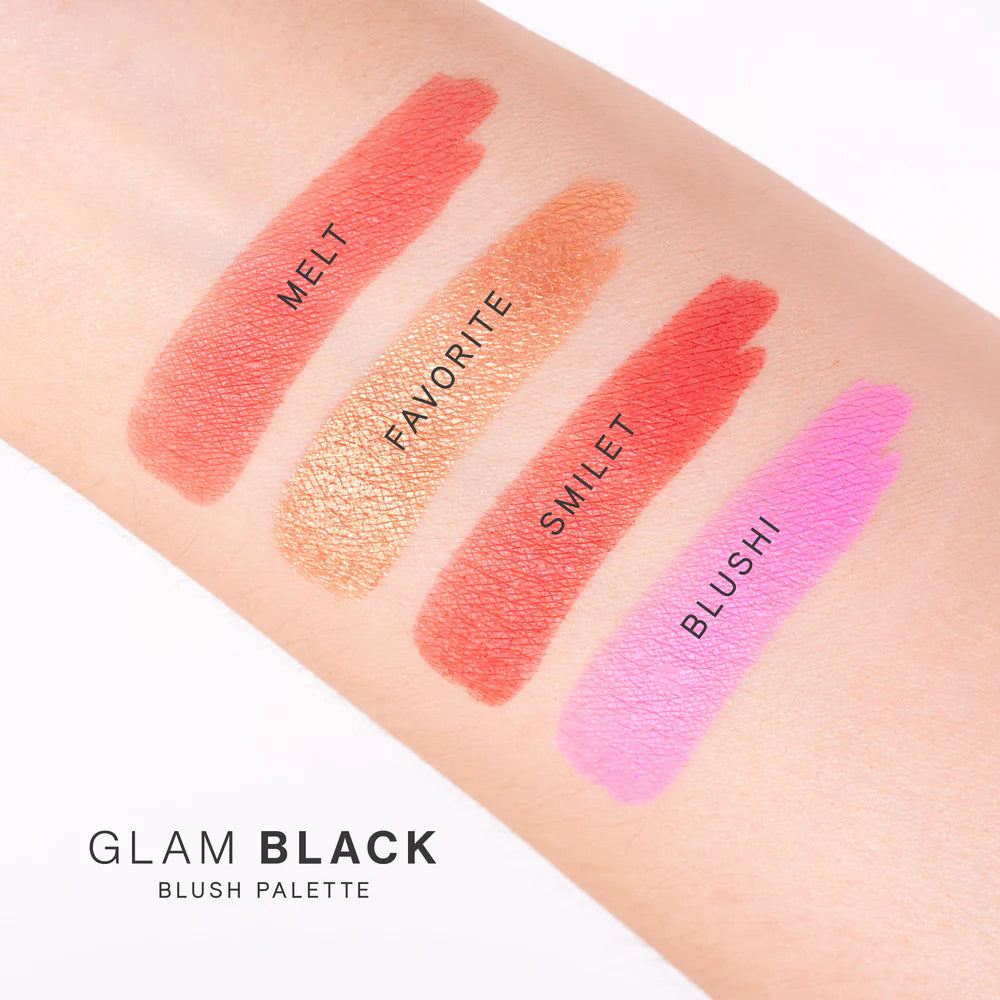 PALETA DE RUBORES GLAMBLACK (P1-E3-G)