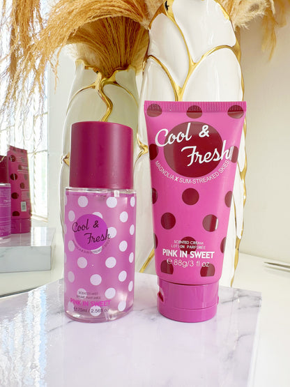 kit crema y Splash morado  [P2E10-B]