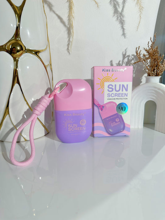 Protector solar sin color llavero P1-E1-G