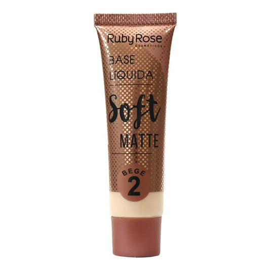 Base líquida soft matte RUBY ROSE [P2-E18-C]