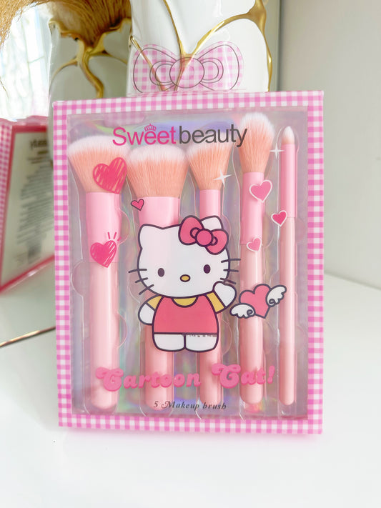 Set de brochas hello kitty [P2-E18-D]