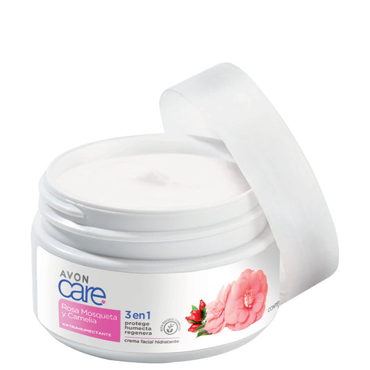 Crema facial Rosa Mosqueta Y Camelia avon
