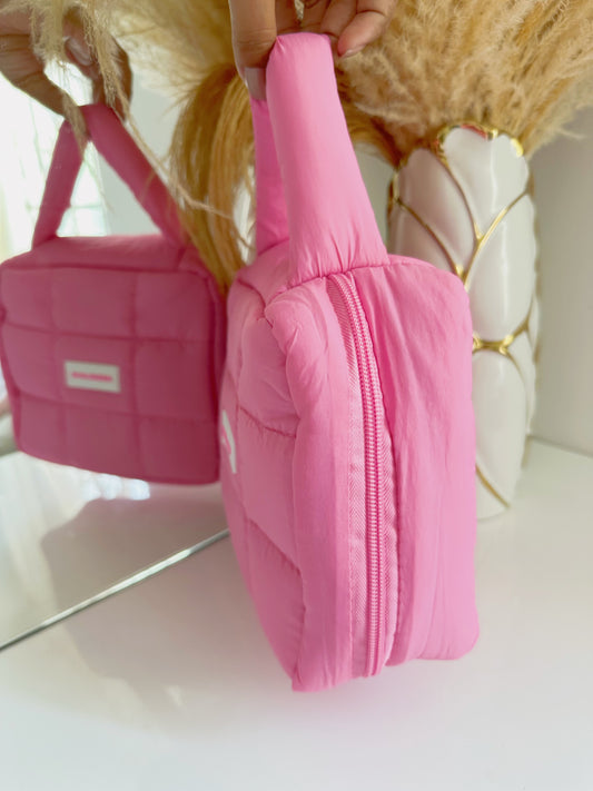 cosmetiquera neceser fucsia (P1 E8 G)
