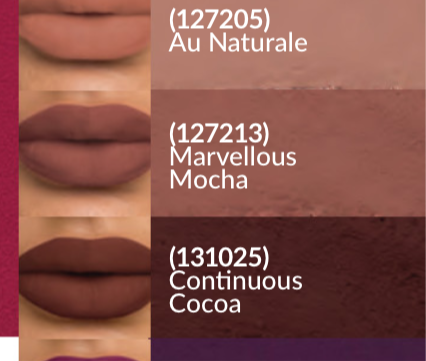 labial matte en barra avon