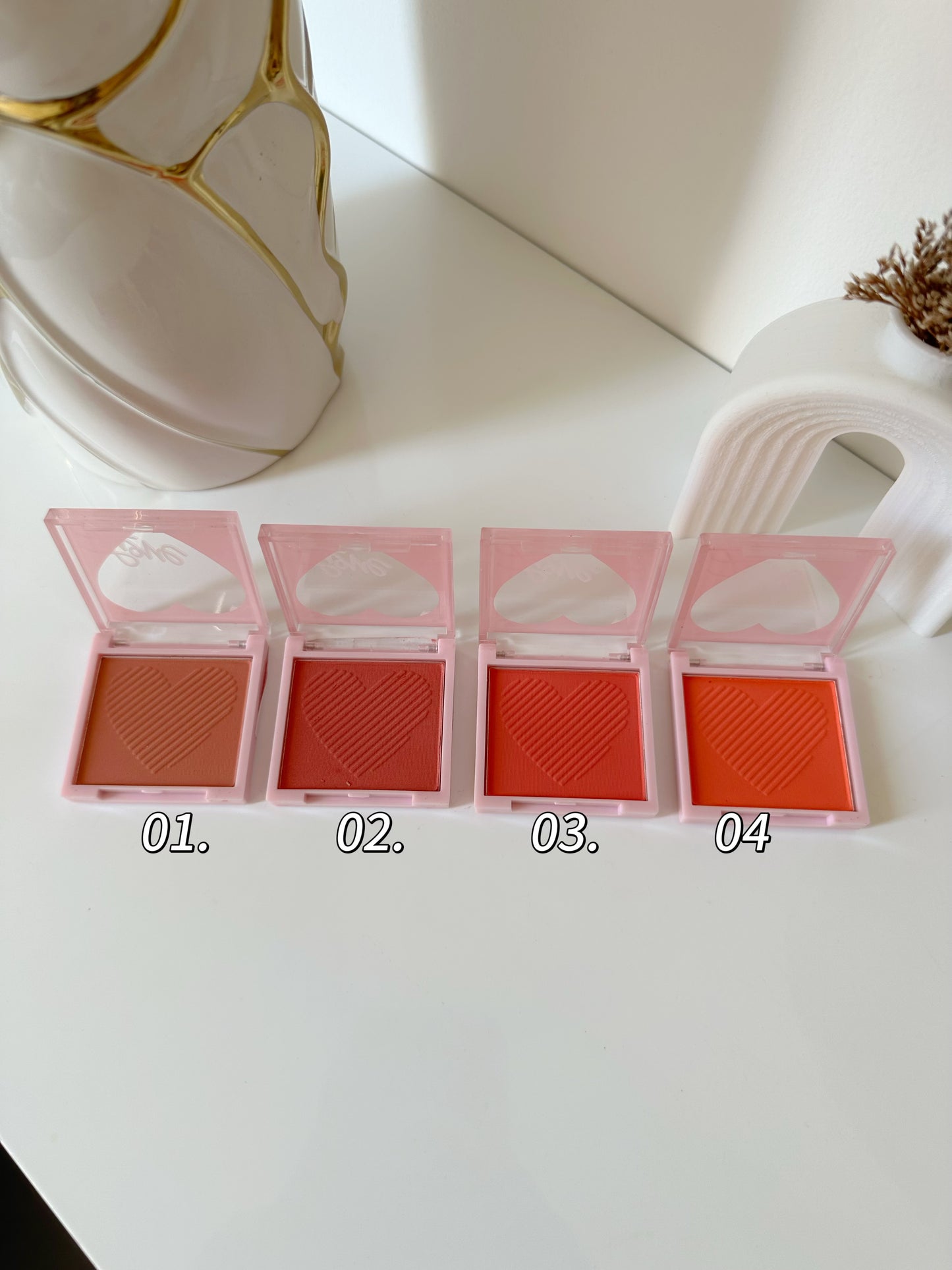 Rubor en polvo corazón (p1-E7-E)