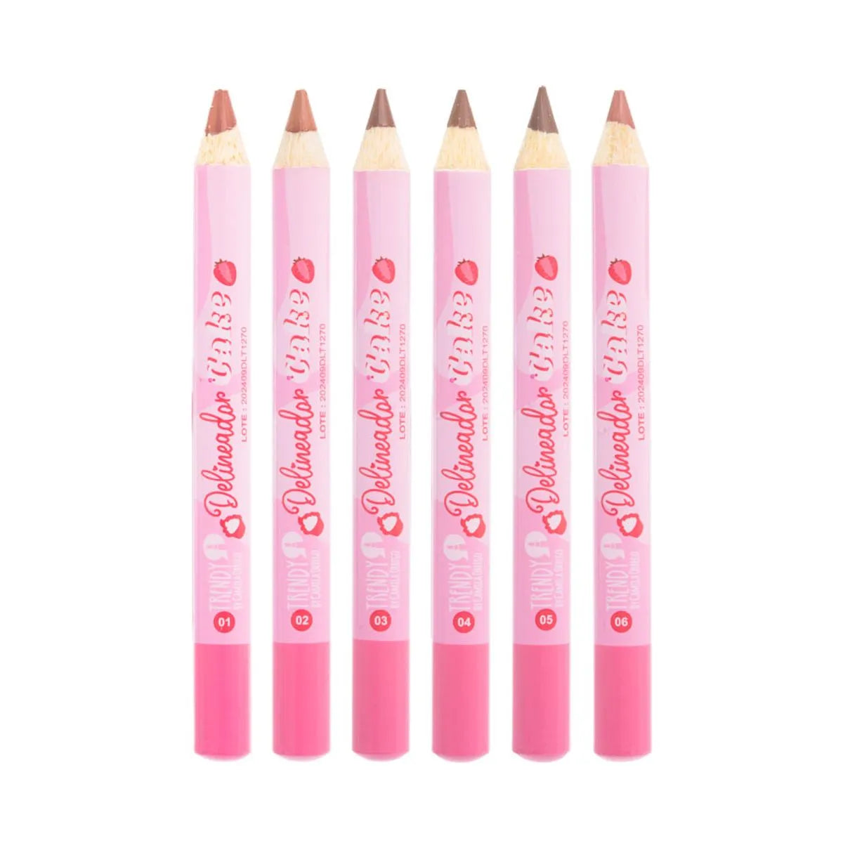 Delineador De Labios Jumbo Cupcake  trendy [S-E24-C]