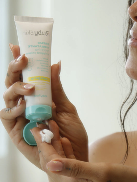 CREMA HIDRATANTE COLAGENO  RUBY ROSE  [S-E31-B]