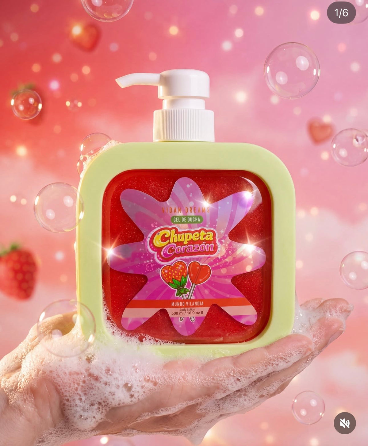 Gel de ducha vidan dreams