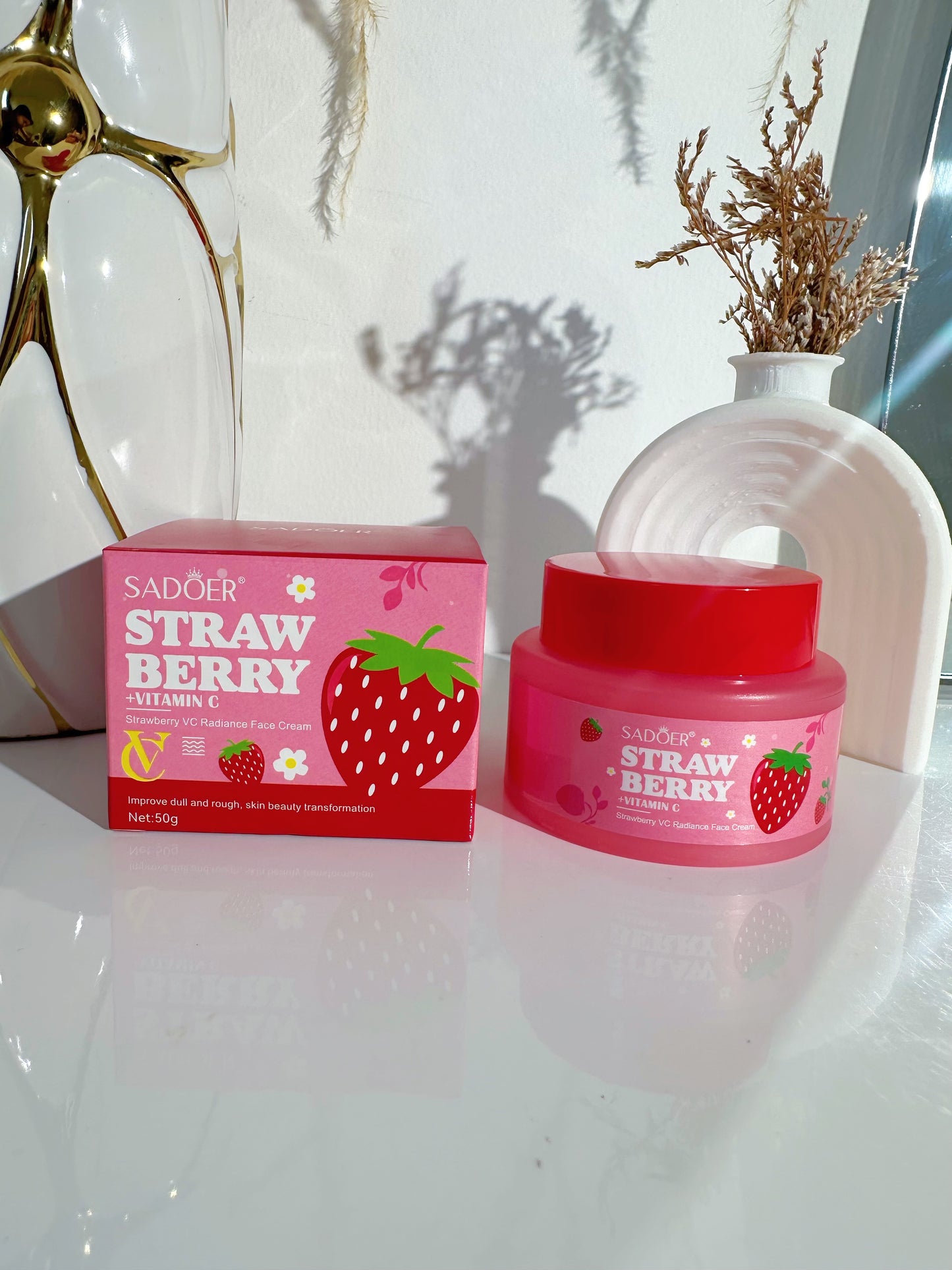 Crema facial fresa  (S-E30-C)