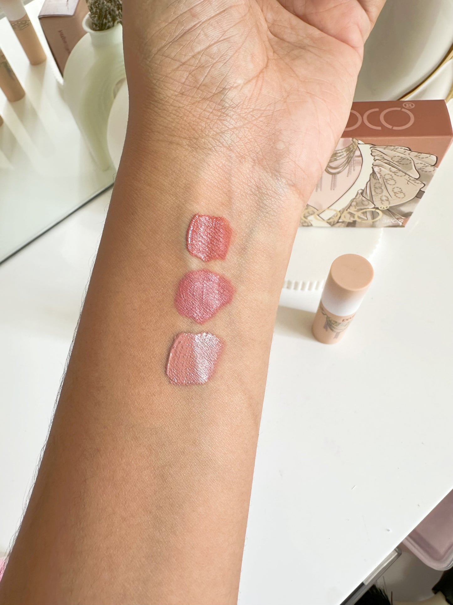 caja x3 labiales liquidos mate de lujo [P1-E7-E]