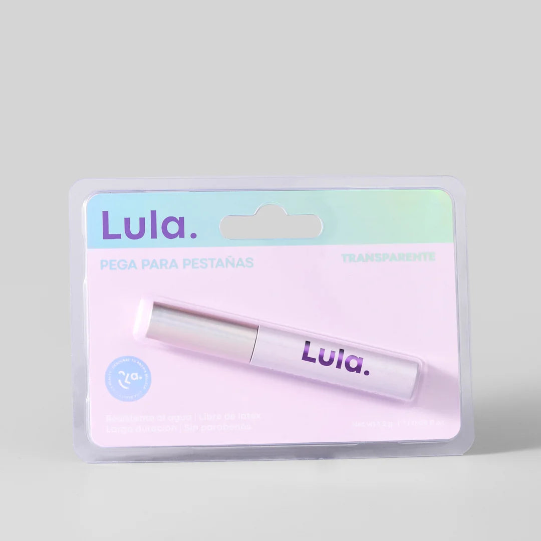 PEGA PARA PESTAÑAS TRANSPARENTE LULA