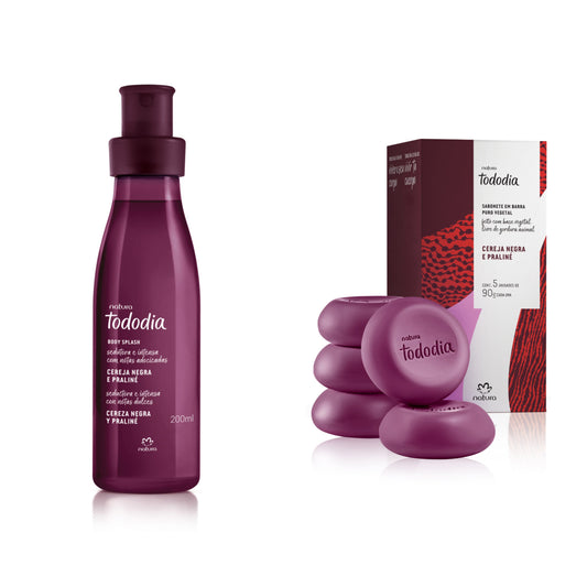 Kit natura x2 cereza negra natura