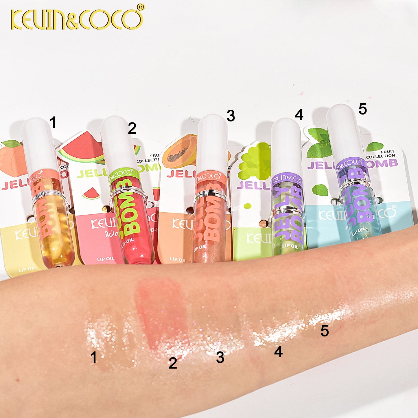 Lip oil fruta Kevin & coco (S-e28-c)