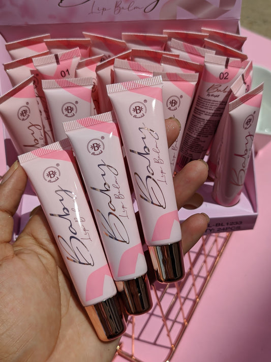 Lip balm baby glossy (brillo labial/lip gloss) bloomshell (p2-E9-C)