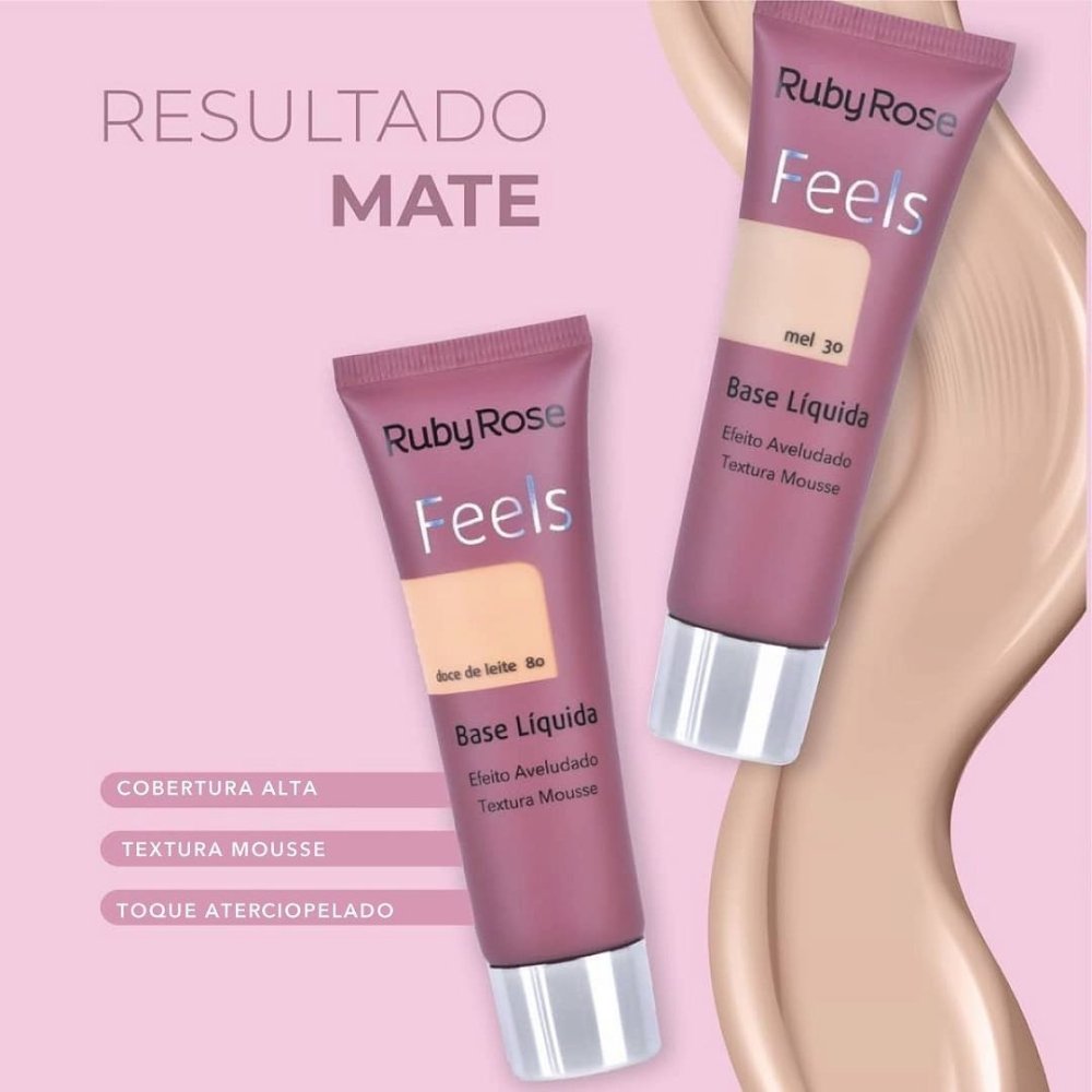 Base líquida feels RUBY ROSE [P2-E18-C]