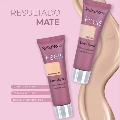 Base líquida feels RUBY ROSE [P2-E18-C]