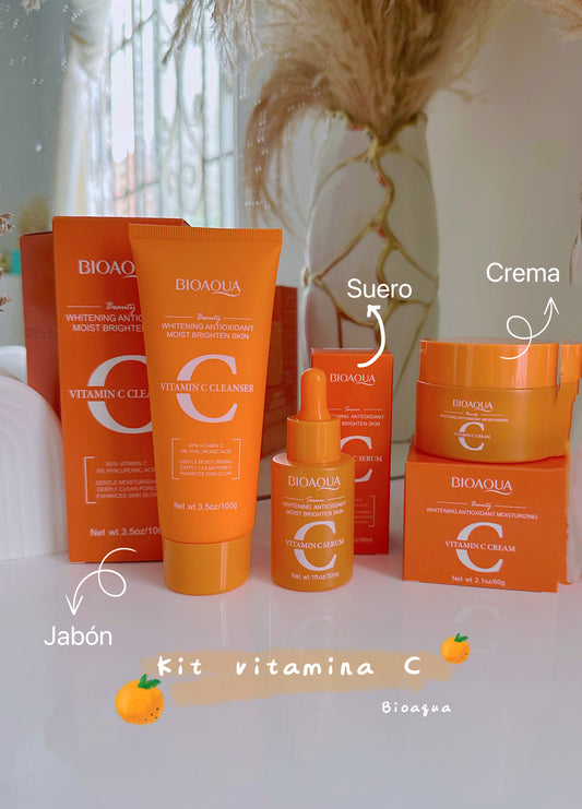 Kit vitamina C naranja + mascarilla velo