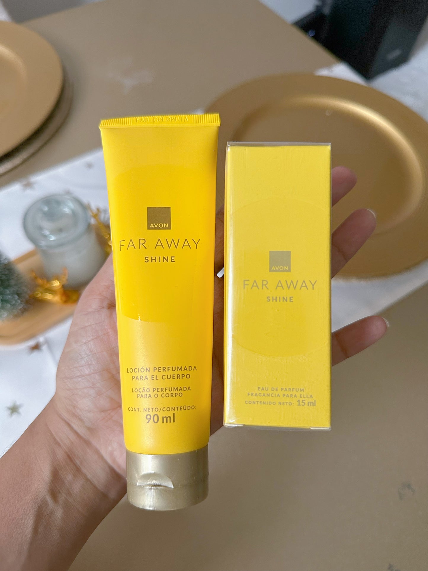 Crema + perfume Far away avon (S-E40-4