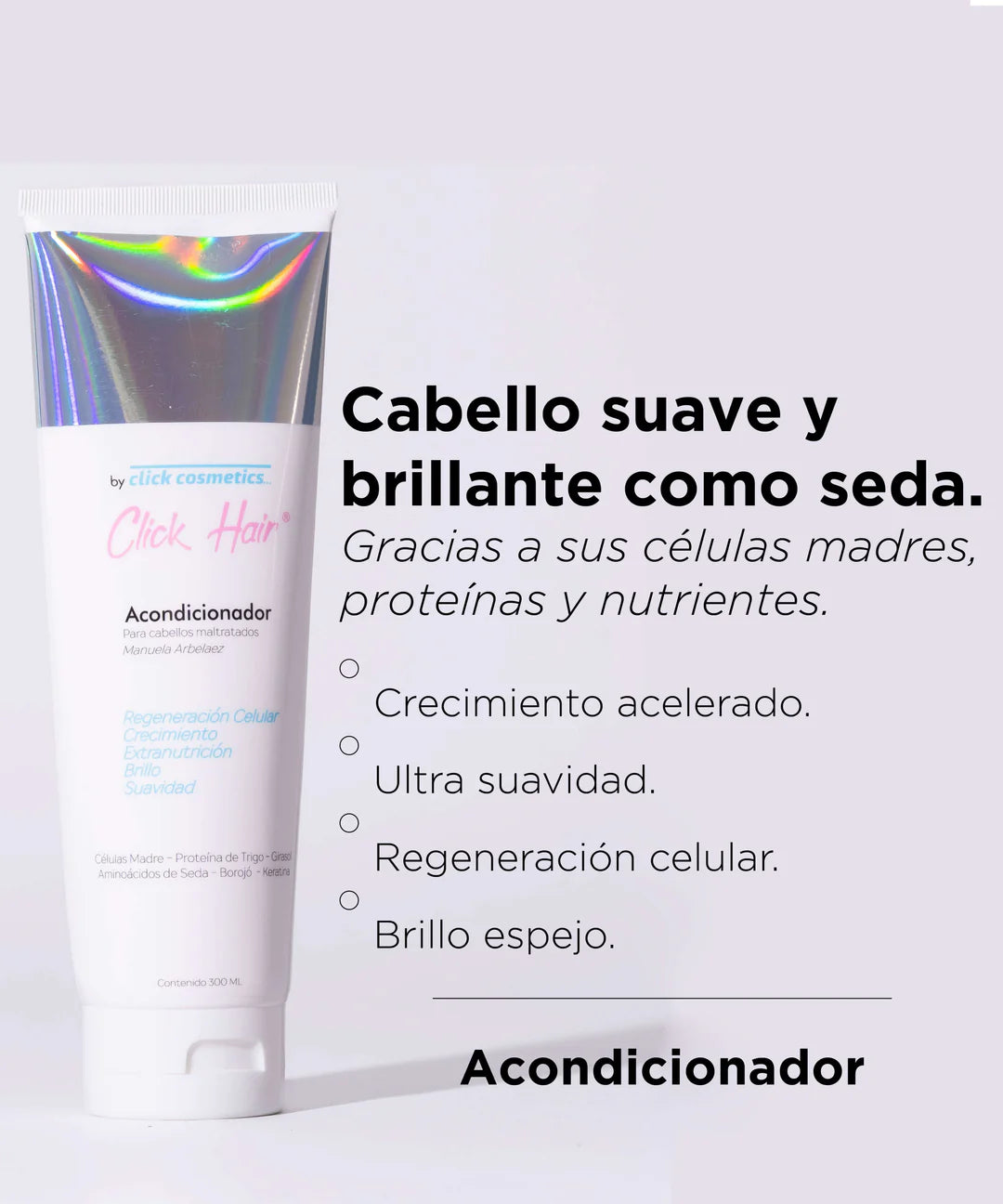 Acondicionador 4 en 1 click hair (S E22 E)