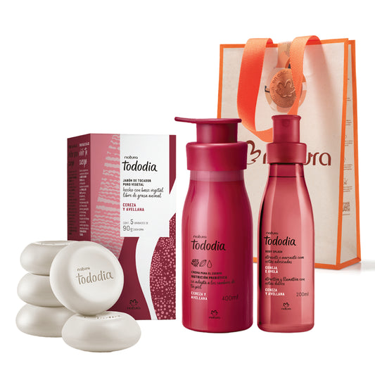 Kit tododia cereza y avellanas natura
