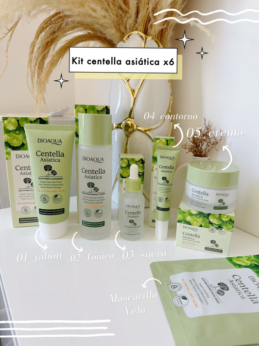 Kit centella x6 bioaqua (P1-E1-E)