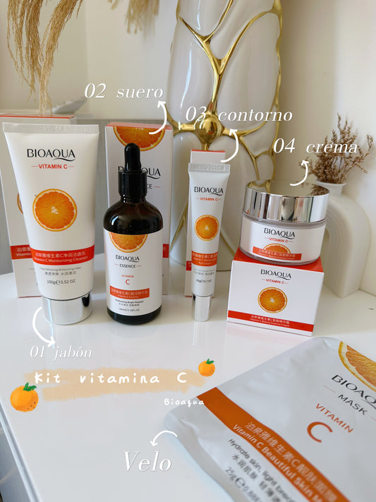 Kit vitamina C x5 bioaqua S-E38-7