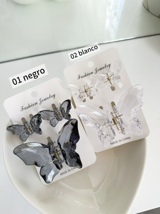 Set x 3 ganchos mariposas [P2]