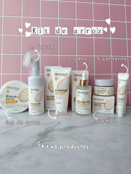 Kit de arroz x6