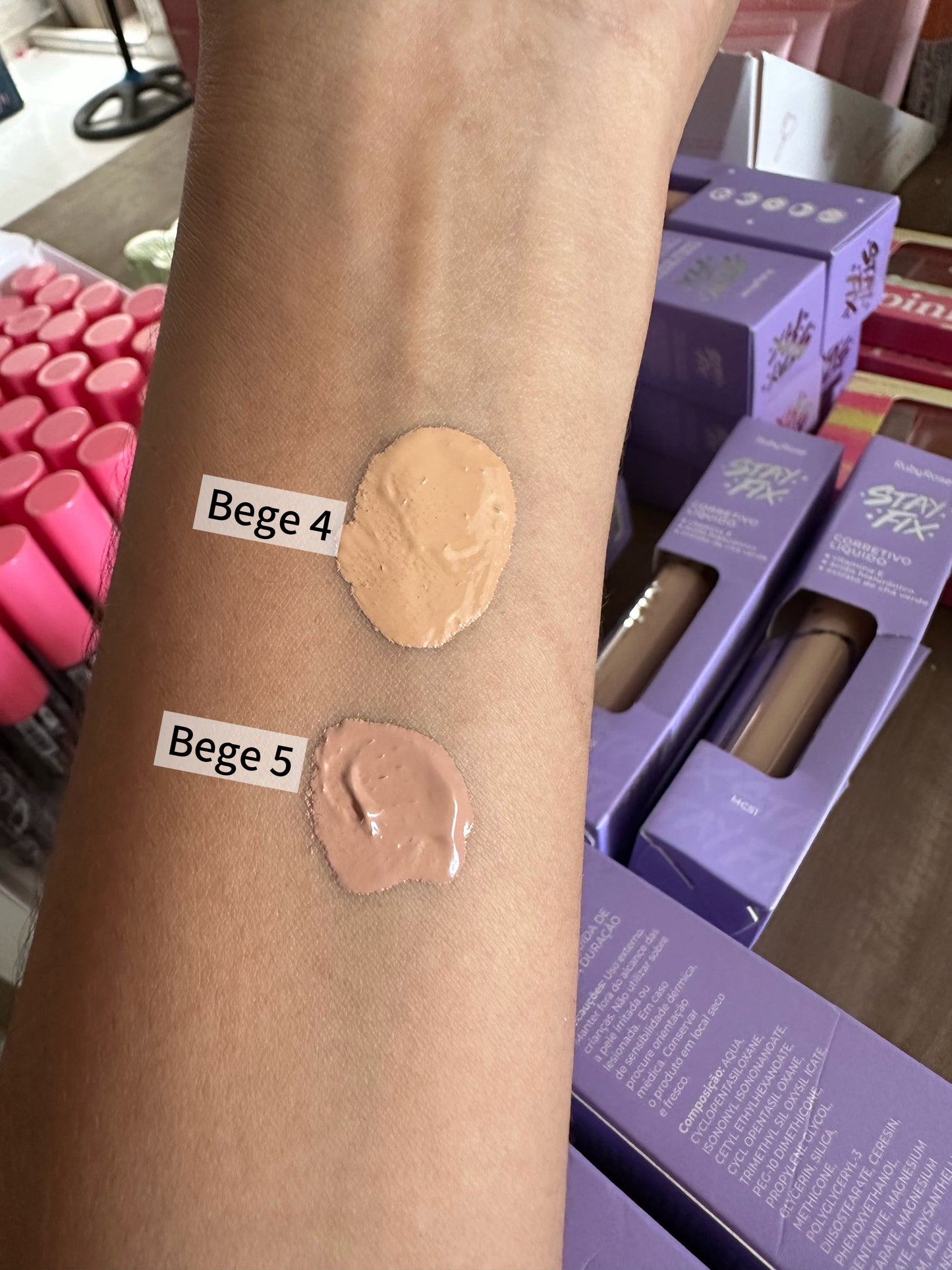 BASE LIQUIDA NATURAL LOOK RUBY ROSE [S-E24-D]