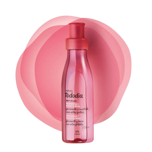 Body splash Tododia frambuesa y pimienta rosa femenino natura