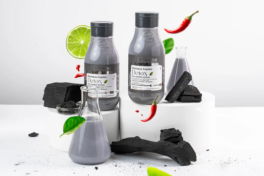 Shampoo anticaspa carbon 550ml MENTA HAIR S-E41-5