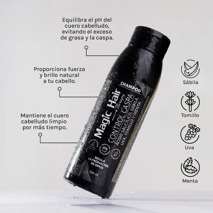 SHAMPOO ANTICASPA 500ml MAGIC HAIR
