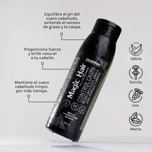 SHAMPOO ANTICASPA 500ml MAGIC HAIR