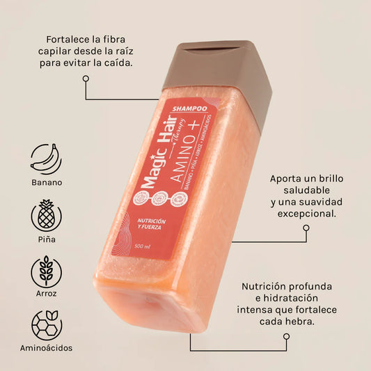 SHAMPOO AMINOACIDO +ANTICAIDA 500ml MAGIC HAIR