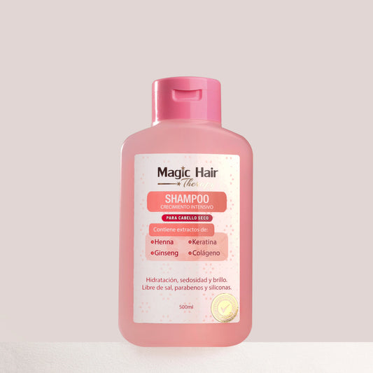 SHAMPOO CRECIMIENTO INTENSIVO PARA CABELLO SECO 500ml MAGIC HAIR