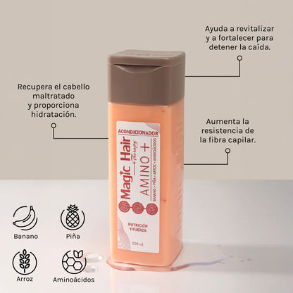ACONDICIONADOR AMINOACIDO +ANTICAIDA 500ml MAGIC HAIR