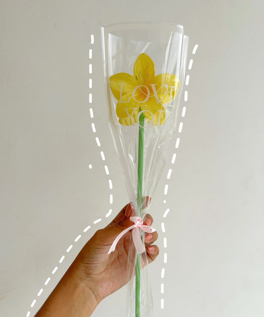 Ramo flor hawaiano amarilla S E39 E